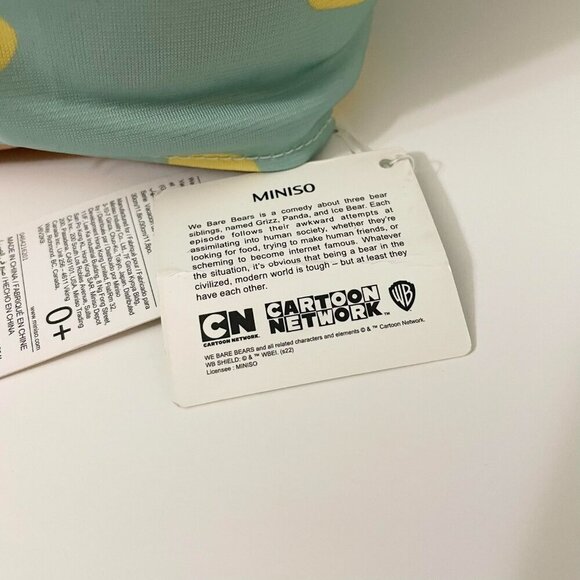 Miniso We Bare Bears Cartoon Network Bear Plush Stuffed Animal - Picture 7 of 16